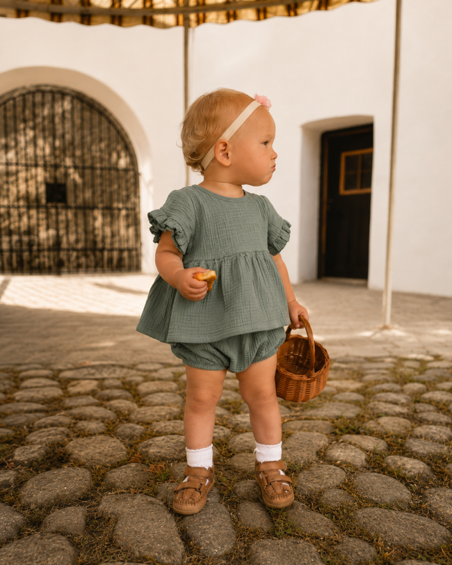 Muslin Baby Clothing Set Summer