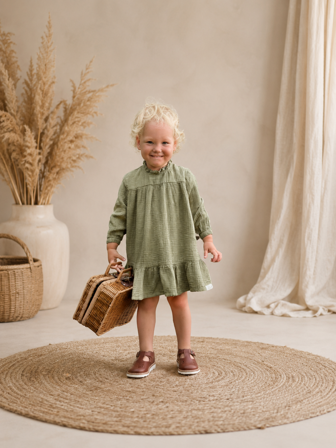Muslin Dress Vinty