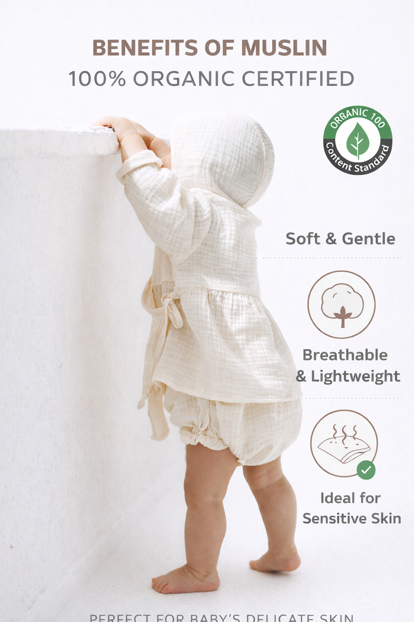 Muslin Baby Set Bloom