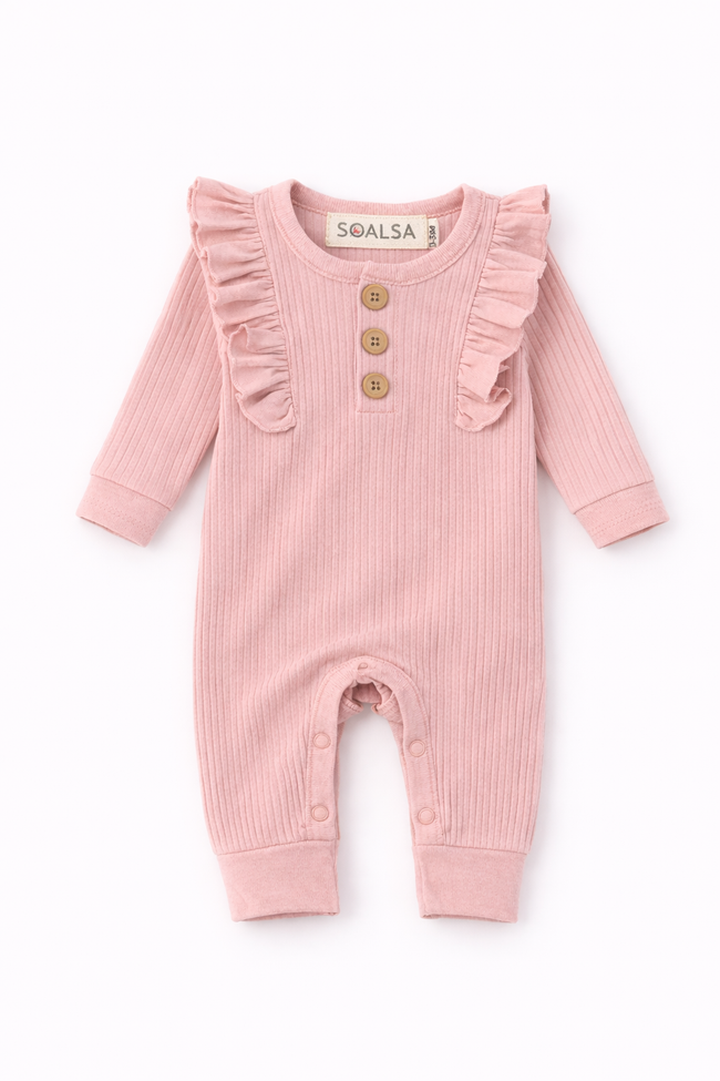 Baby Jumpsuit with Ruffles