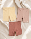 Unisex Ribbed Leggings Shorts