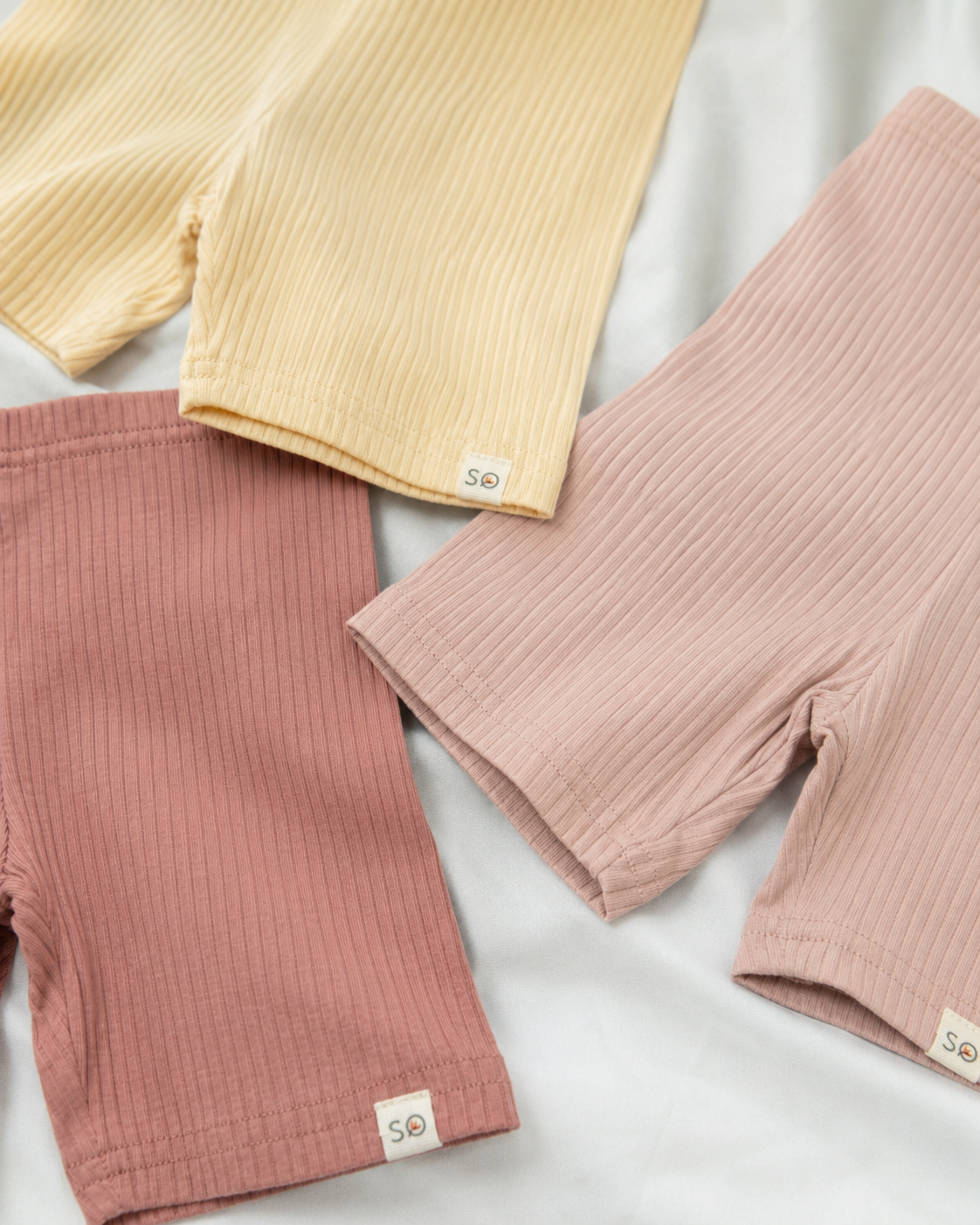 Unisex Ribbed Leggings Shorts