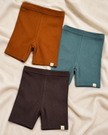 Unisex Ribbed Leggings Shorts
