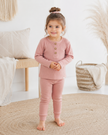 Ribbed Cotton Unisex Long Set