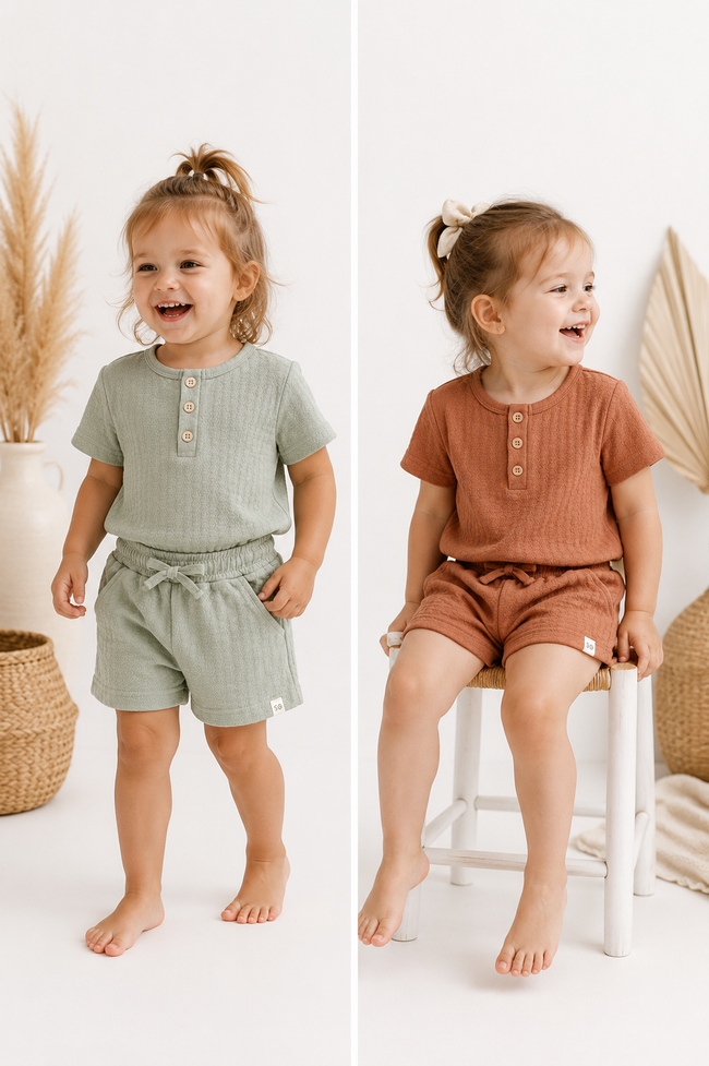 Honeycomb Cotton Unisex Set