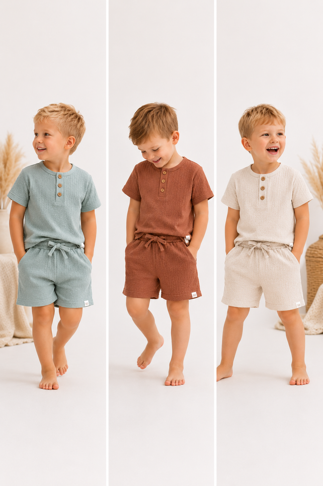 Honeycomb Cotton Unisex Set