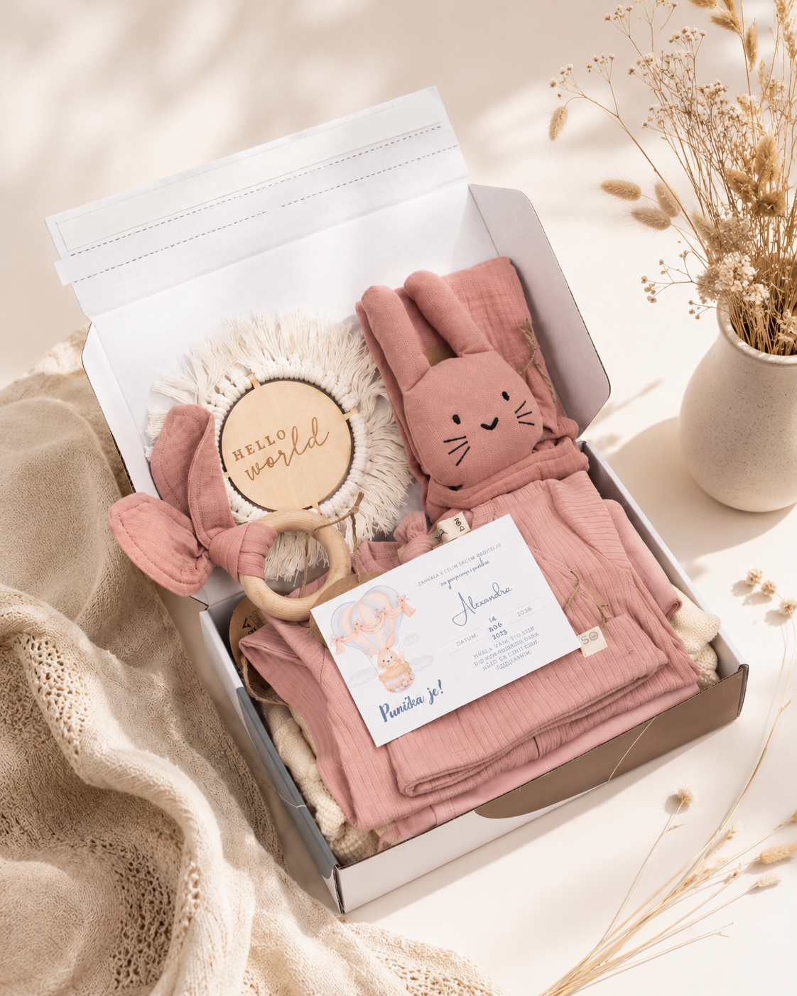 LUX Winter Baby Girl Box