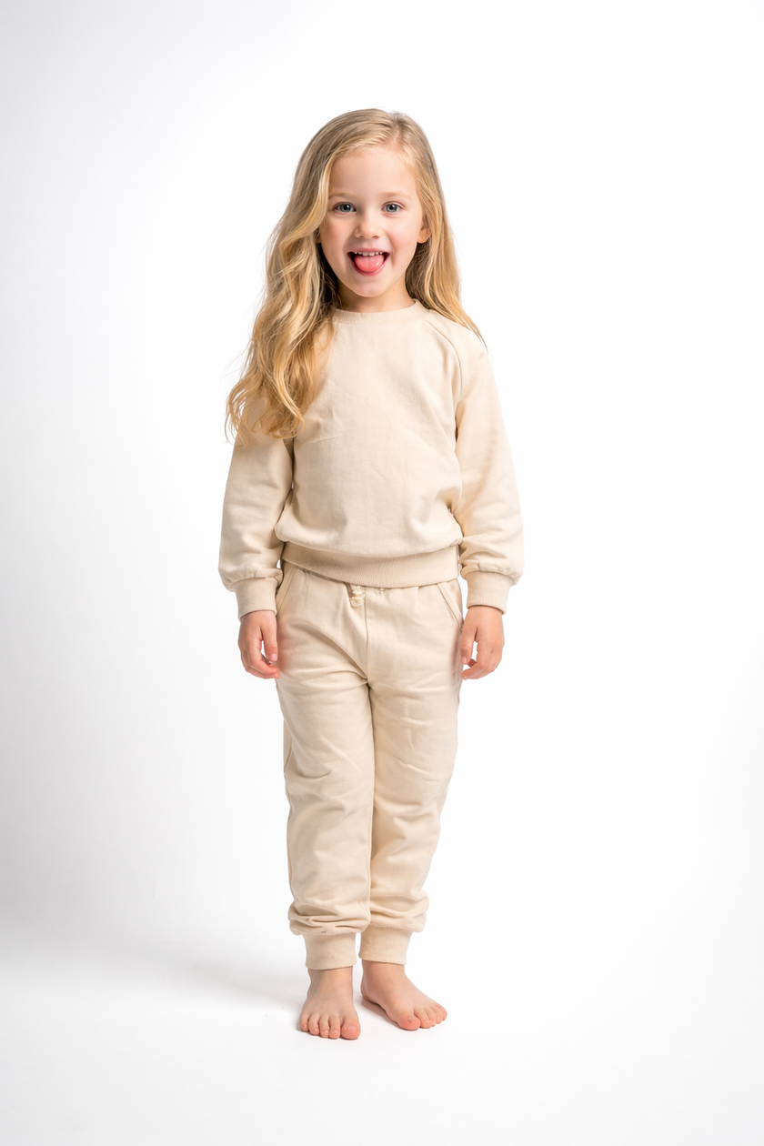 French Terry 3-Pack Girl’s Joggers
