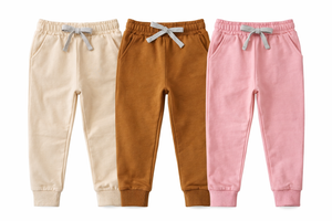 French Terry 3-Pack Girl’s Joggers