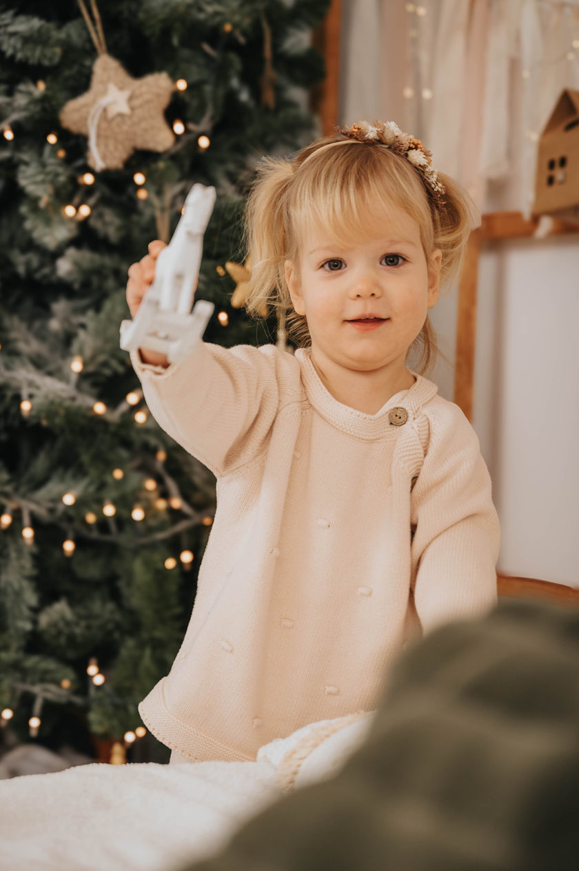 2-3y Knitted Cozy 2 pcs Set - SOALSA