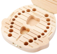 Wooden Baby Tooth Keepsake Box