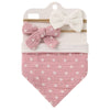 3 pcs Set Infant Baby Girl Bibs