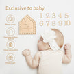Baby Milestone House Cards