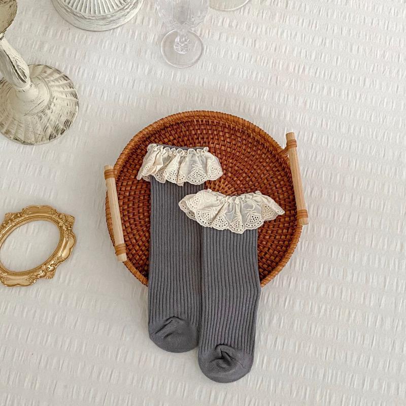 Spanish Lace Bohemian Socks 3-6 y