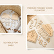 Baby Milestone House Cards