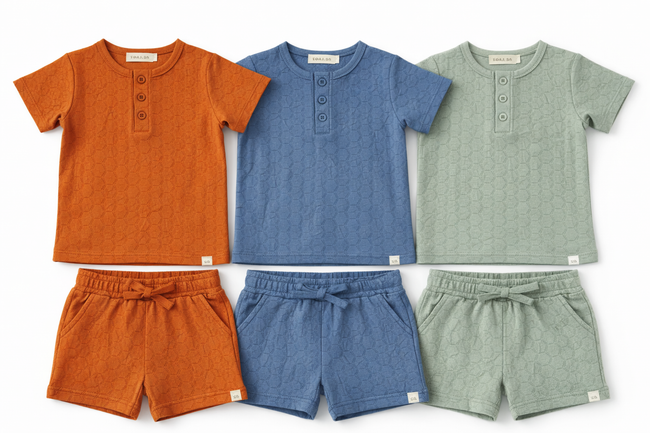 Honeycomb Jacquard 3-Pack Boy