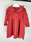 8y  Red Berry Christmas Dress