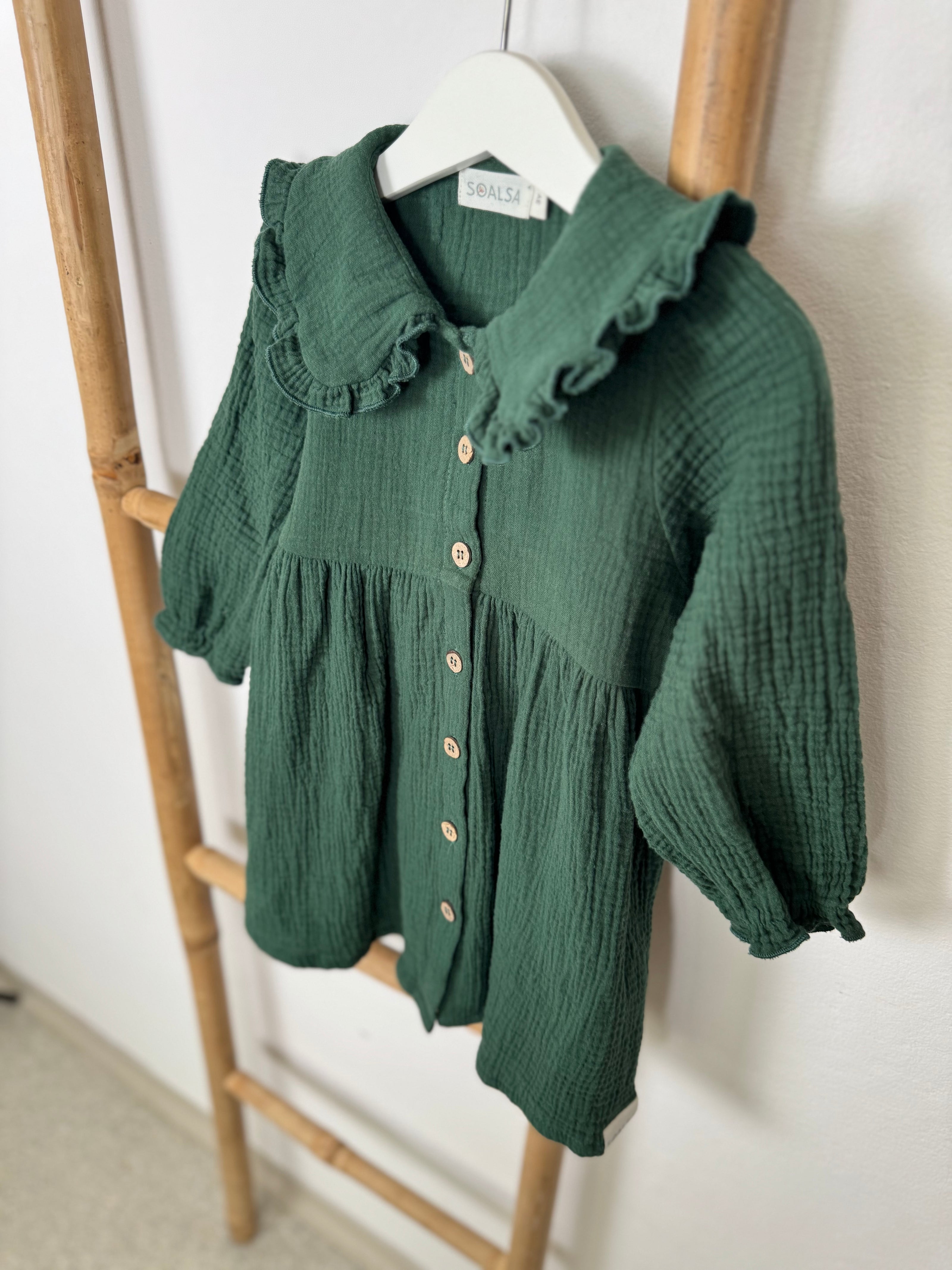 Christmas Dress - Pine Green