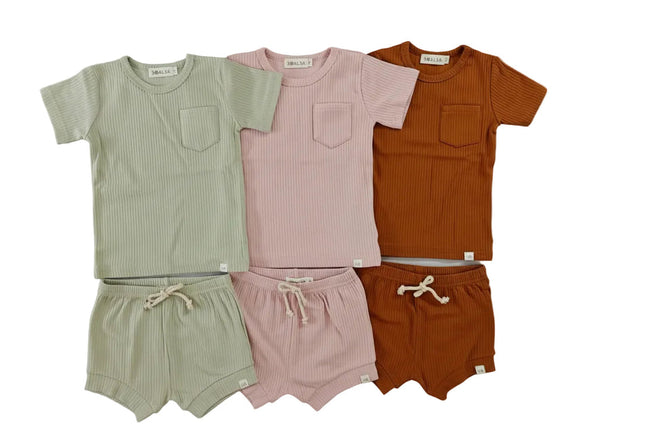 Ribbed Cotton Soft Set