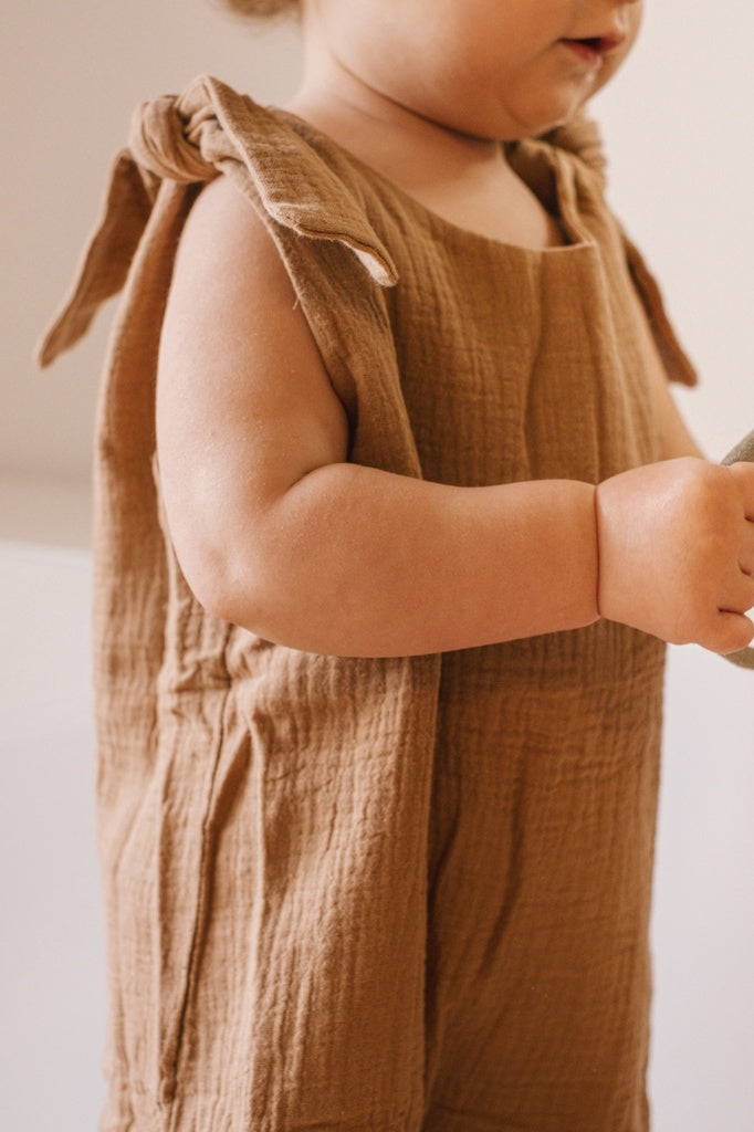 Muslin Jumpsuit Knott Autumn