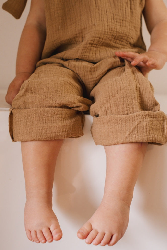 Muslin Jumpsuit Knott Autumn