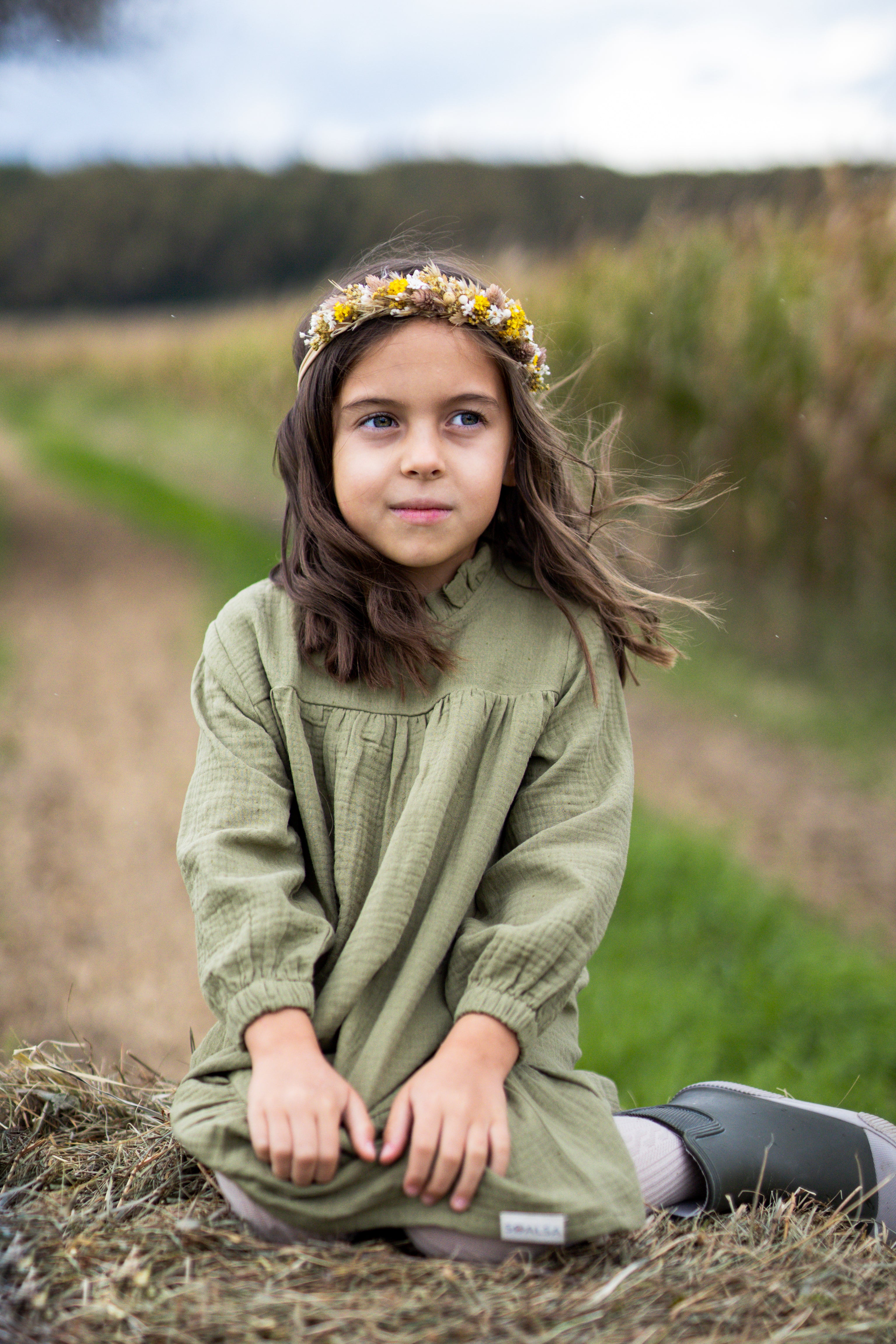 Muslin Cotton Dress Mia - SOALSA