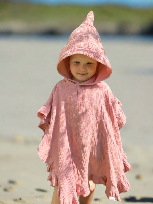 Organic Muslin Poncho - SOALSA