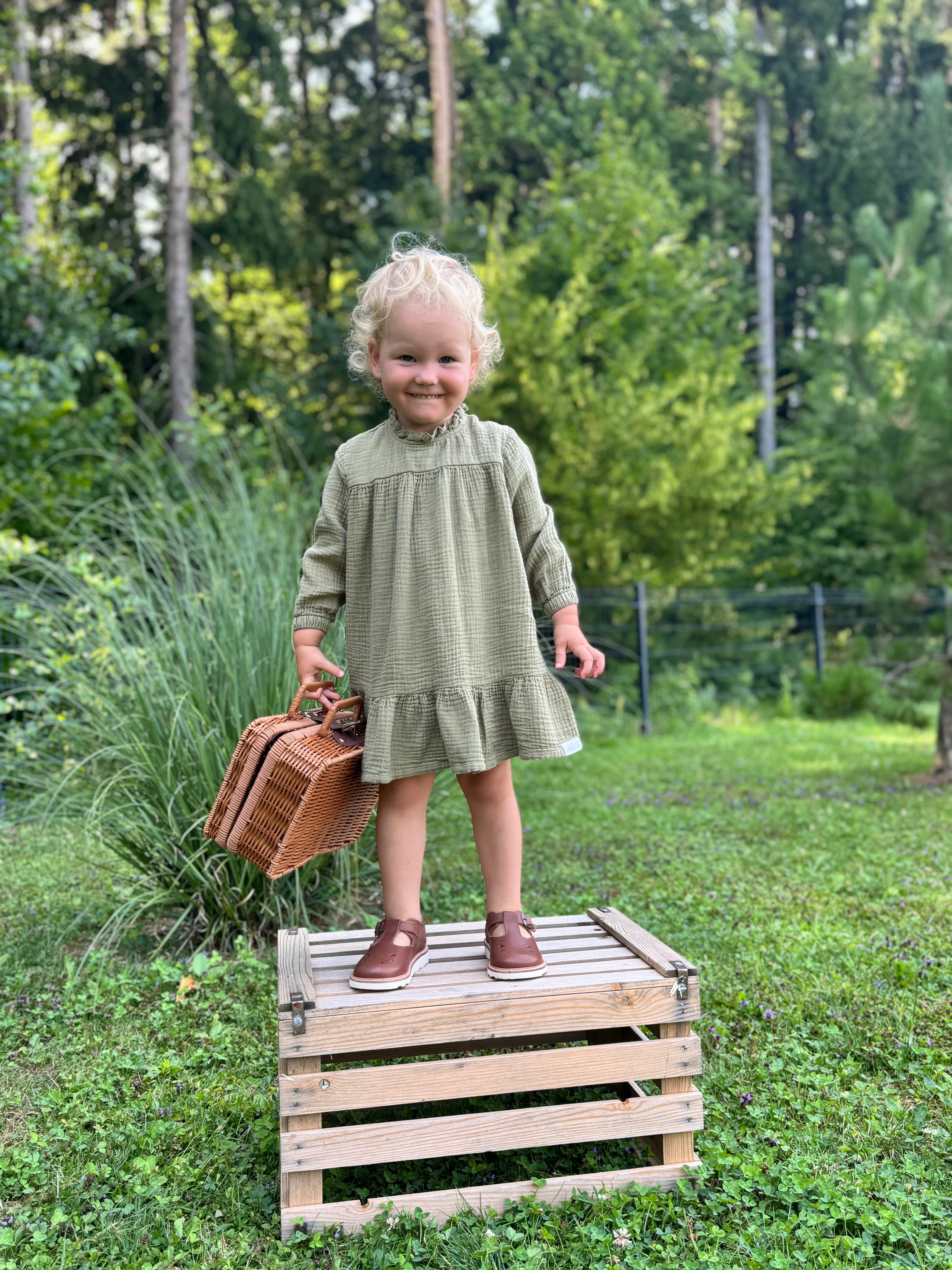 Muslin Cotton Dress Mia - SOALSA