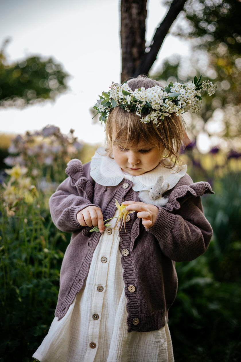 Knitted Baby Cardigan Sweater Vintage - SOALSA