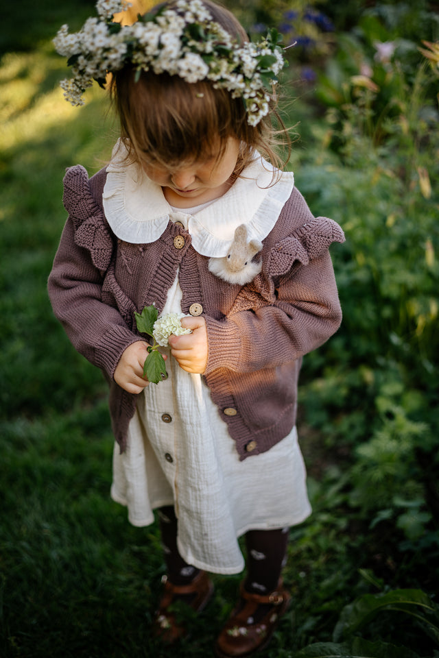 Knitted Baby Cardigan Sweater Vintage - SOALSA