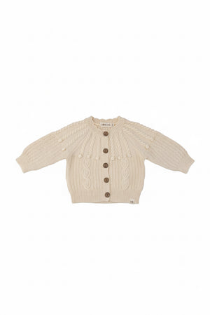 Knitted Baby Cardigan & Romper Cocco Set