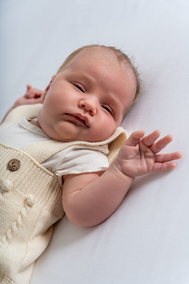 Romper & Cardigan Baby Set