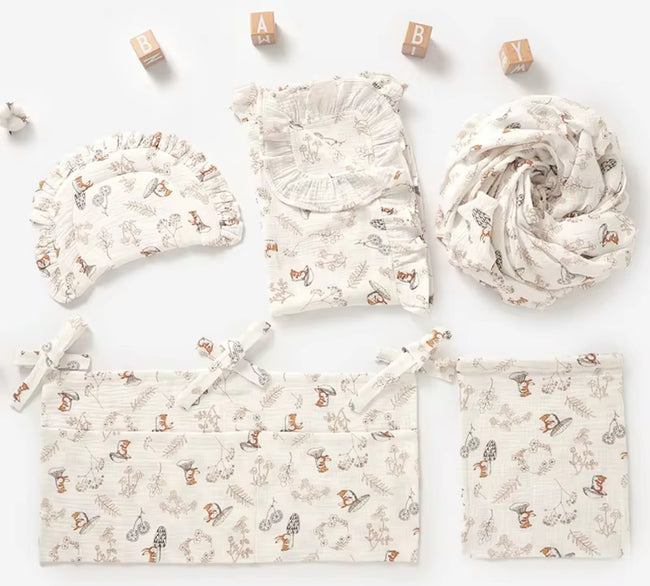 Baby Crib 4 pcs Bedding Set