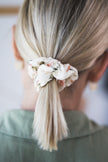Muslin Floral Schruncie