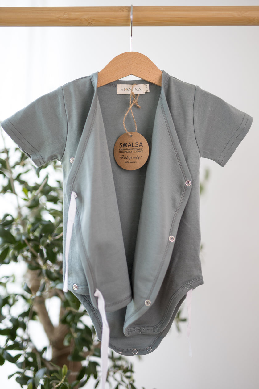 Baby Bodysuit Kimono Short