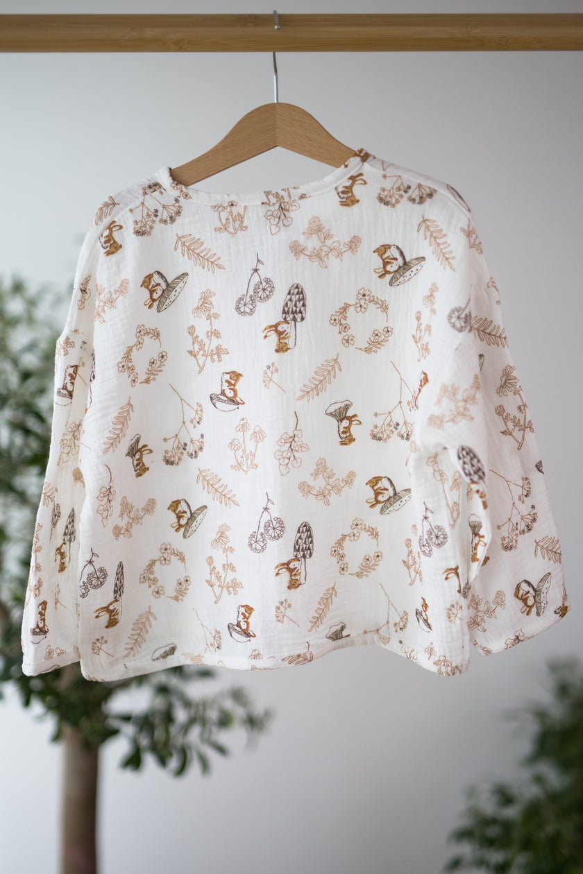 Muslin Oversized Cardigan