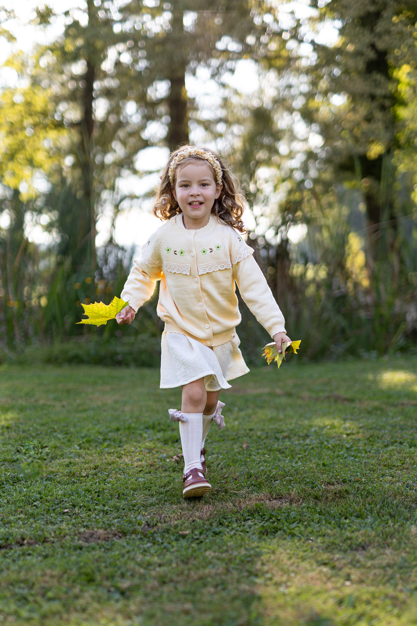 Cotton Cardigan Sweater Bella