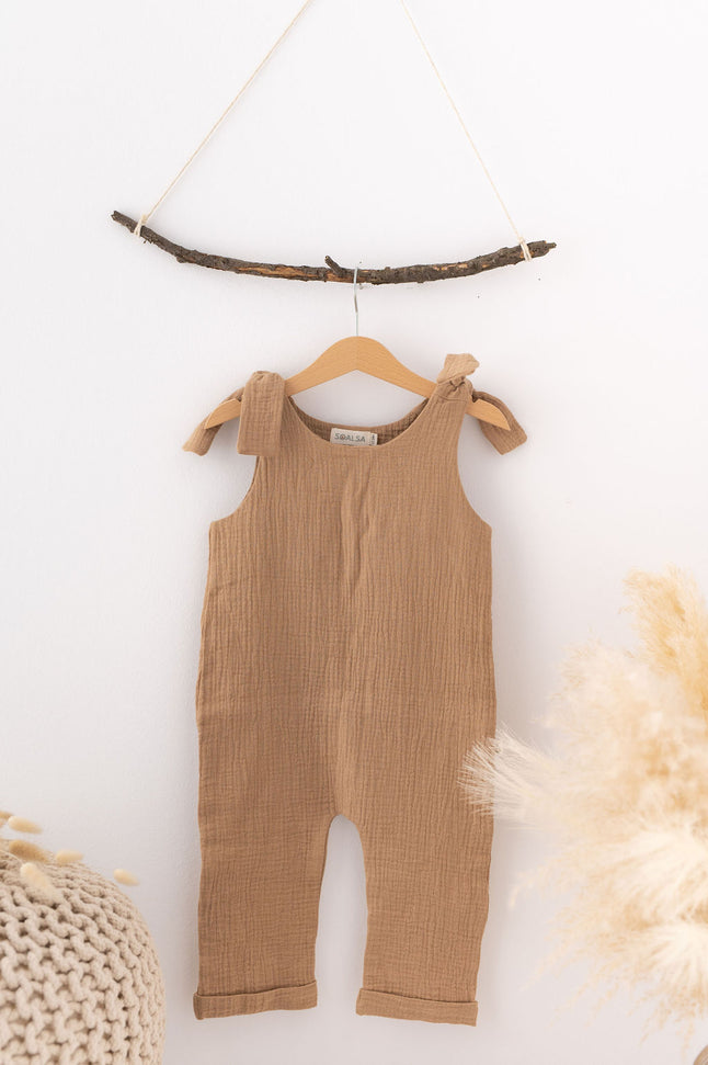 Muslin Jumpsuit Knott Autumn