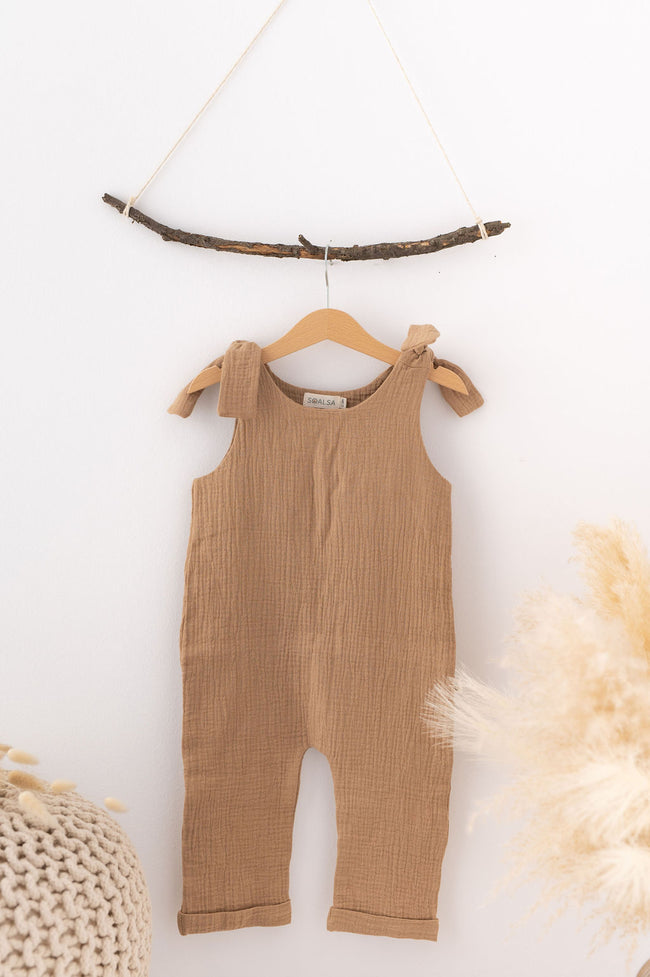 Muslin Jumpsuit Knott Autumn