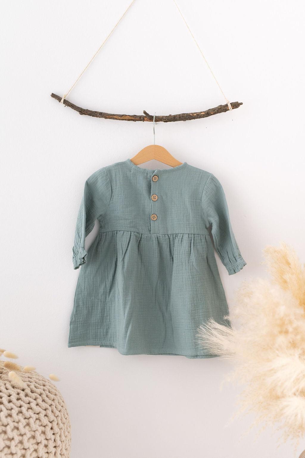 Muslin Cotton Dress Ella - SOALSA
