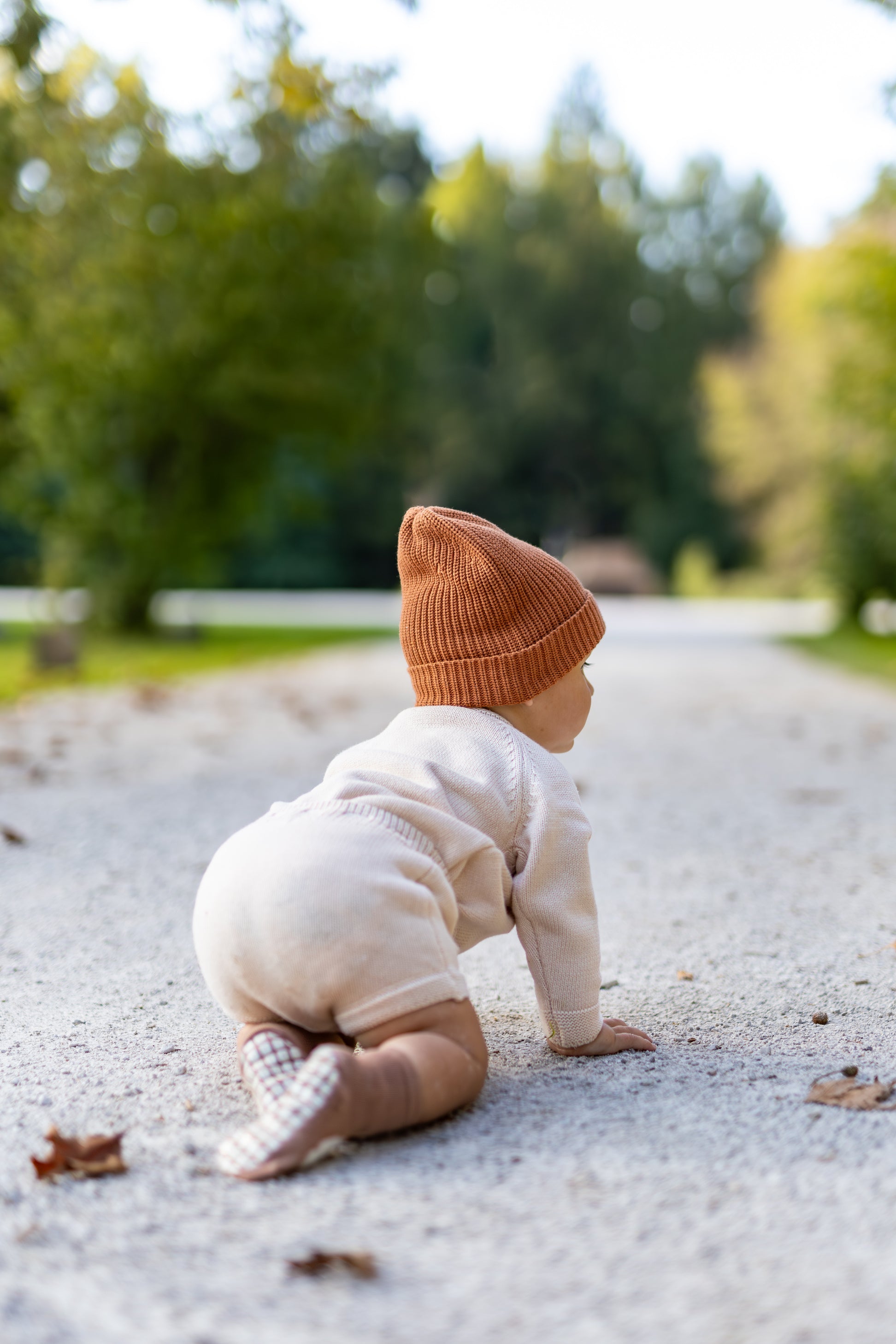 6-12m Knitted Baby 3pcs Set