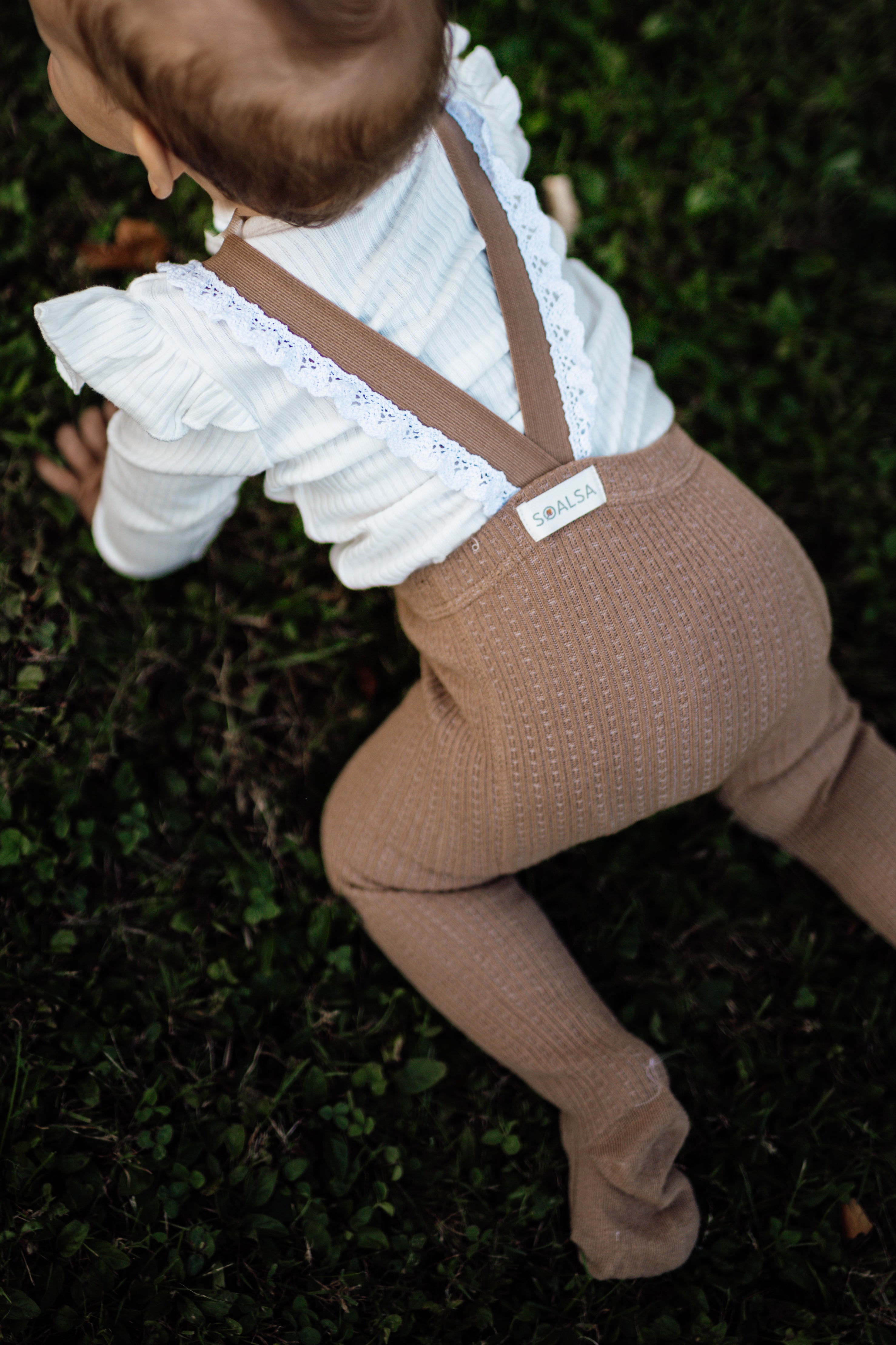 Cotton Lace Baby Tights
