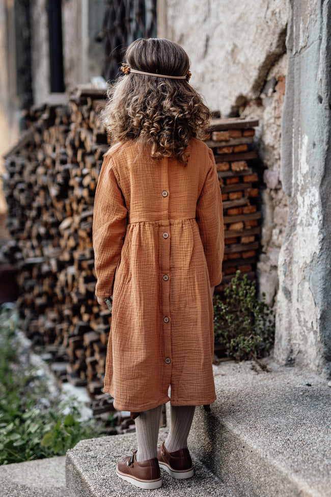Muslin Dress Earth