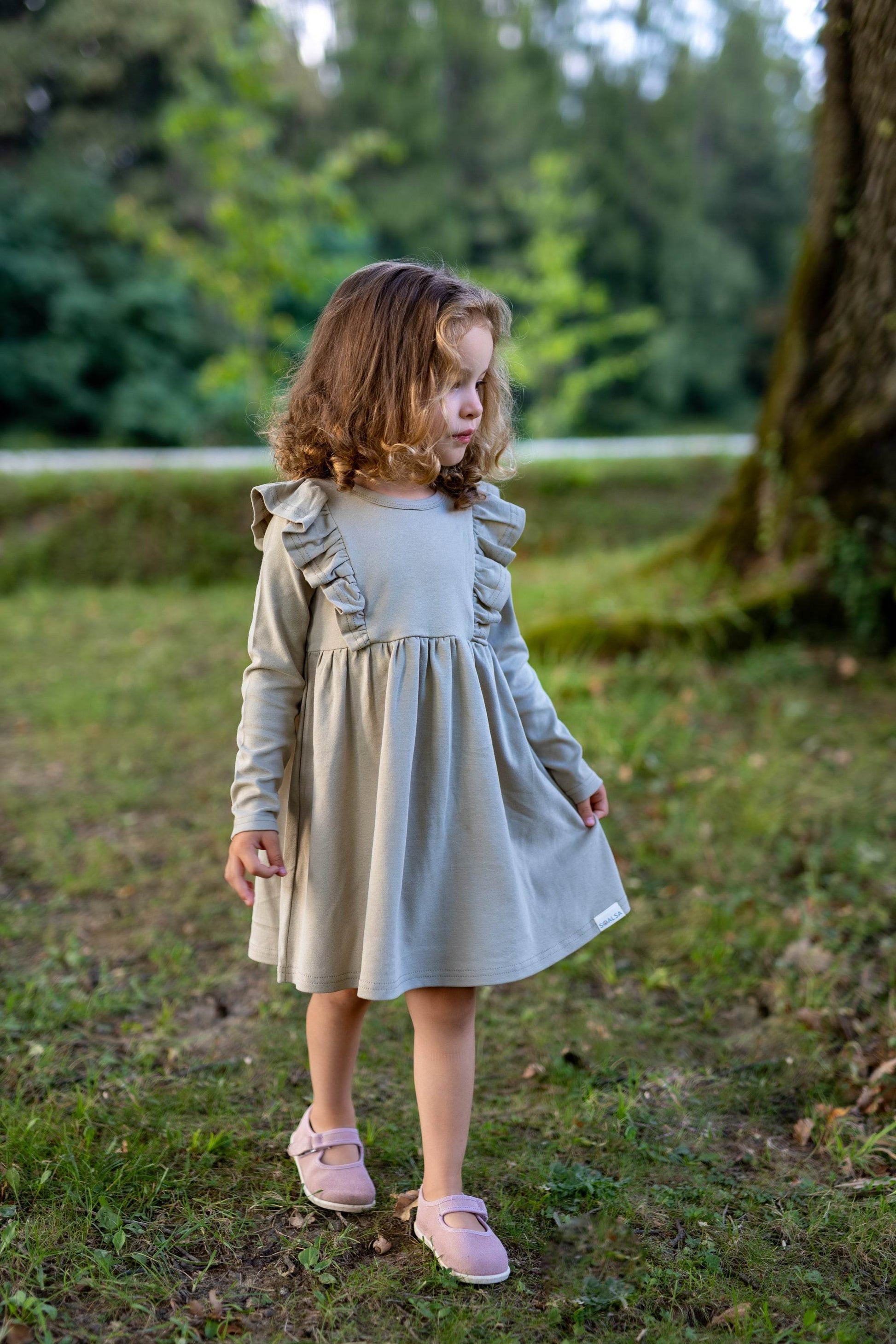 Organic Cotton Dress Puffy - SOALSA