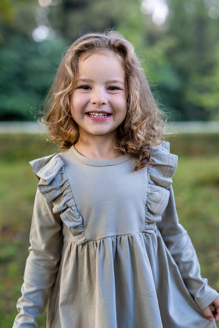 4y Organic Cotton Dress Puffy