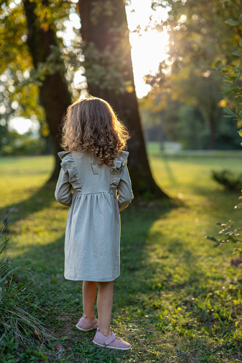 4y Organic Cotton Dress Puffy
