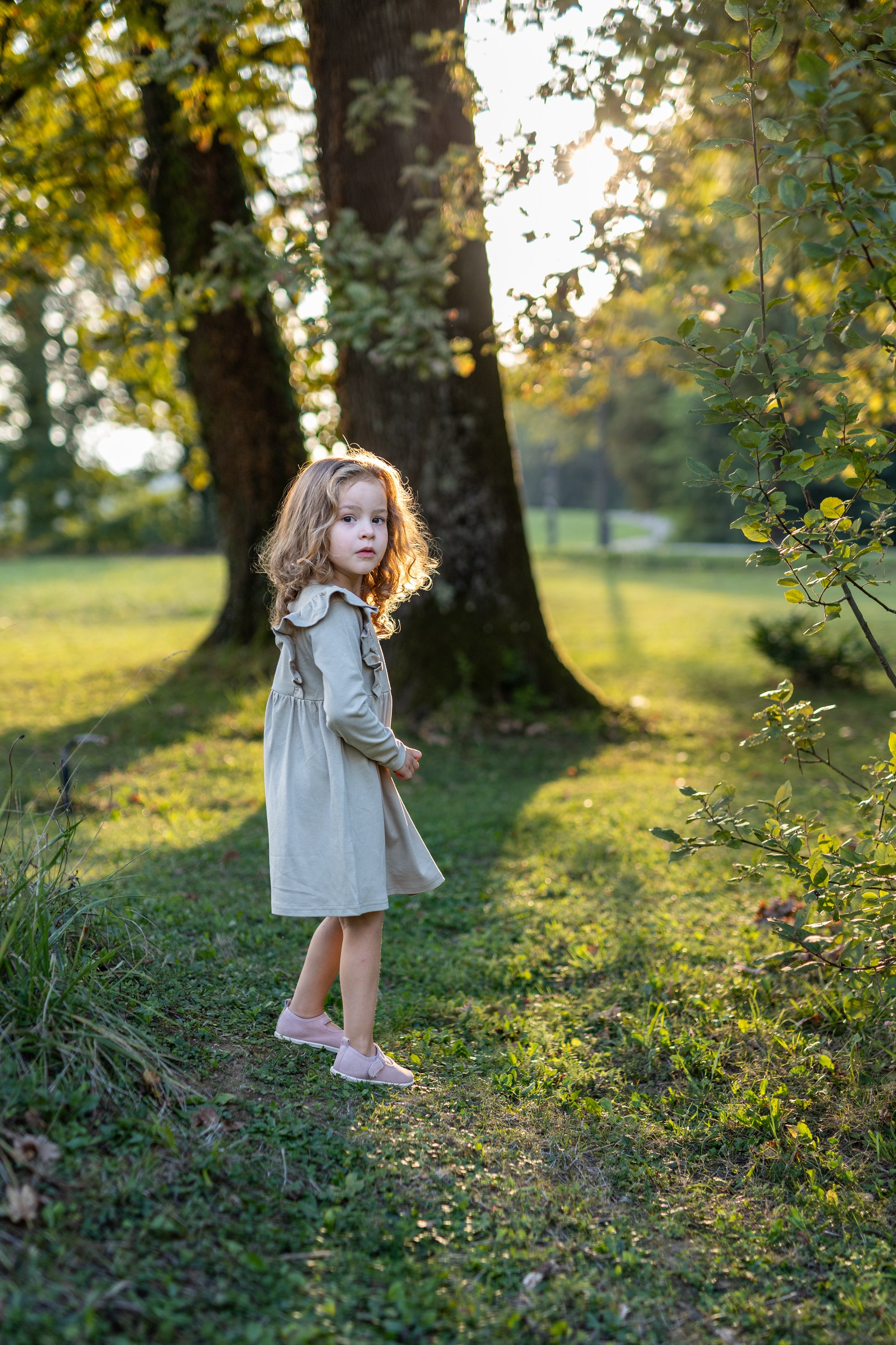 4y Organic Cotton Dress Puffy