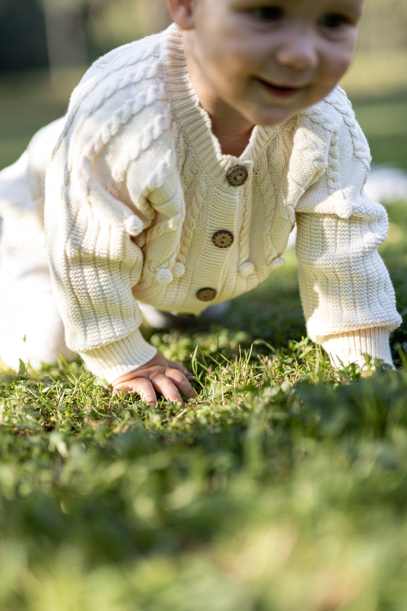 6-12m Baby Knitted 3 pcs Set