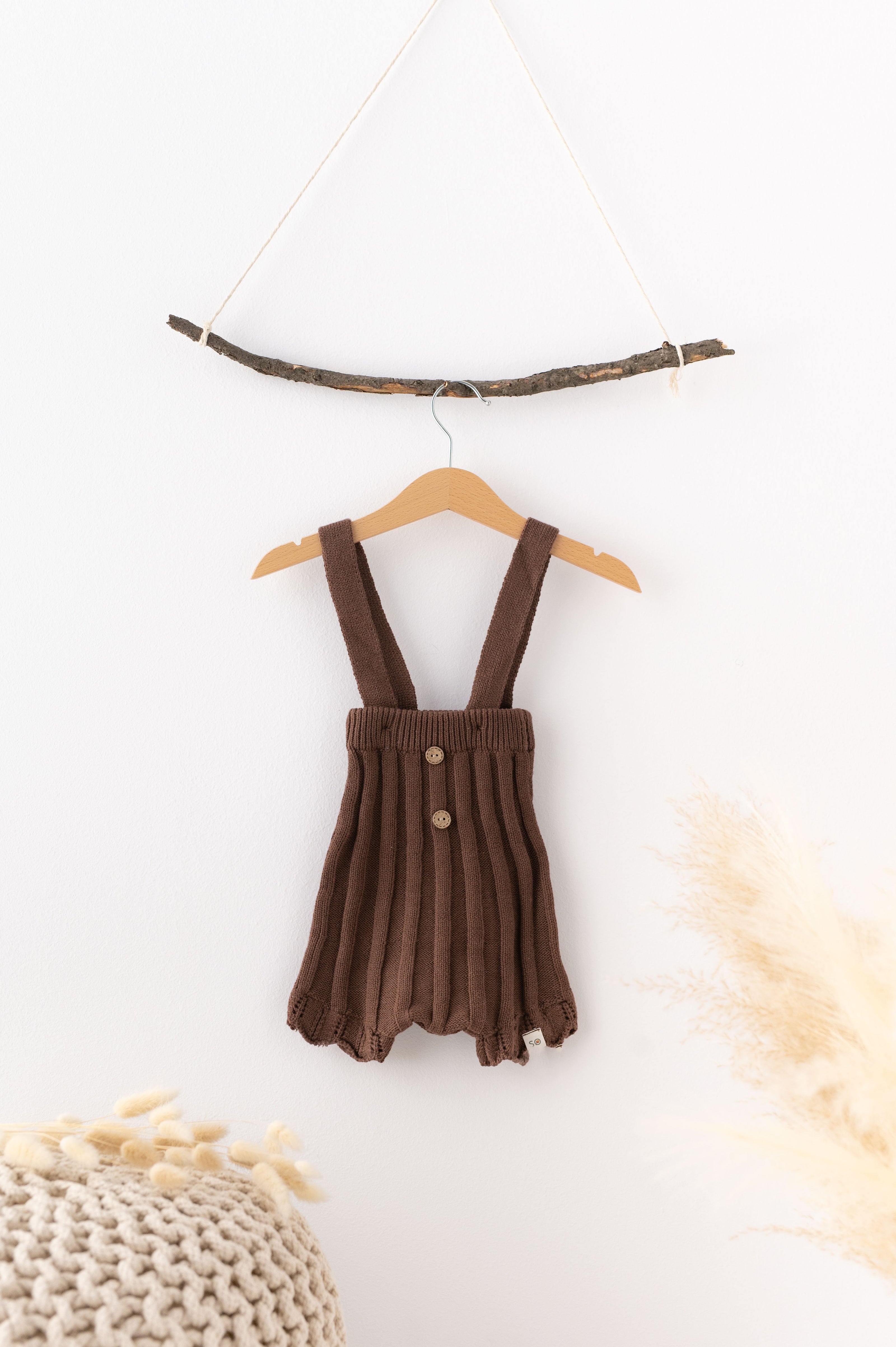 Knitted Bloomers Romper Vintage - SOALSA