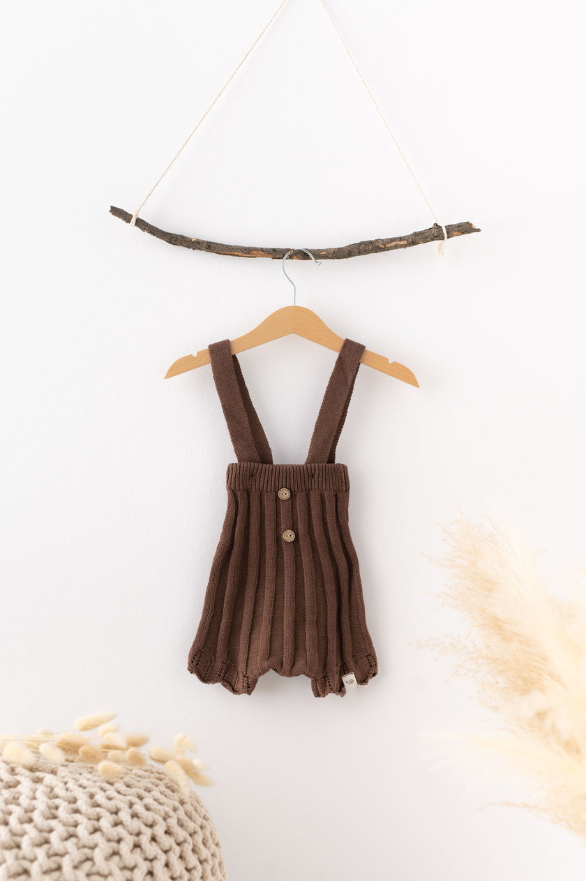 Knitted Bloomers Romper Vintage - SOALSA